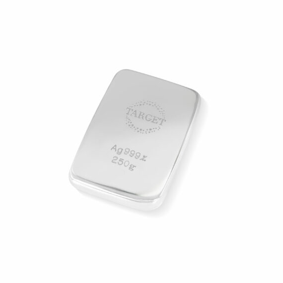 Lingotto argento puro 250g