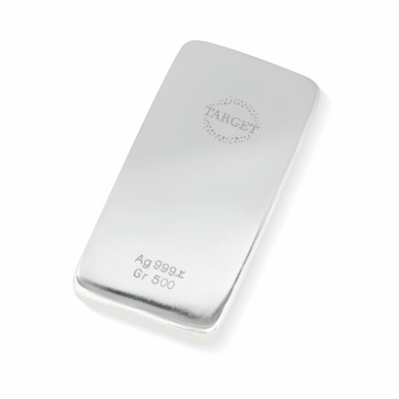 Lingotto argento puro 500g