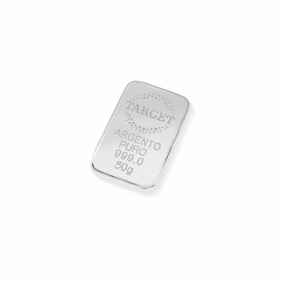 Lingotto argento puro 50g