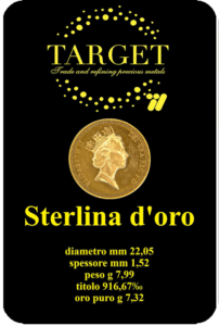 sterlina astuccio davanti regina 1