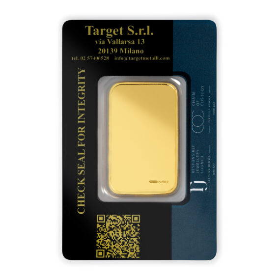 Lingotto oro puro 50g - Imagen 4